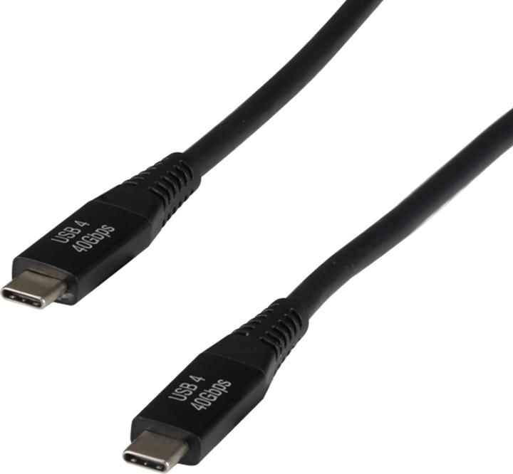 Actual product image EFB Elektronik USB4.0 connection cable,Type-C plug, TB3 (0.80 m, USB 4.0)