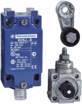 Image du produit TE Sensors Limit Sw Rotary Lever Roller NC&NO M12 (M12)