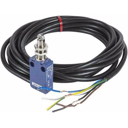 TE Sensors, Systemstromversorgung, Limit Switch Roller Plunger NC&NO 2m Cab