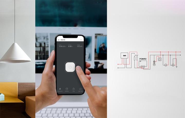 Produktbild Sonoff POWR3 (Schaltaktor)