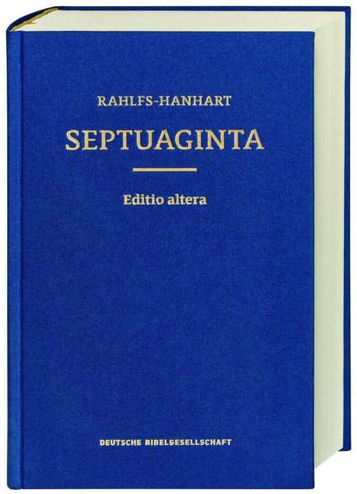 Produktbild Septuaginta (Griechisch, Alfred Rahlfs, Robert Hanhart, 2019)