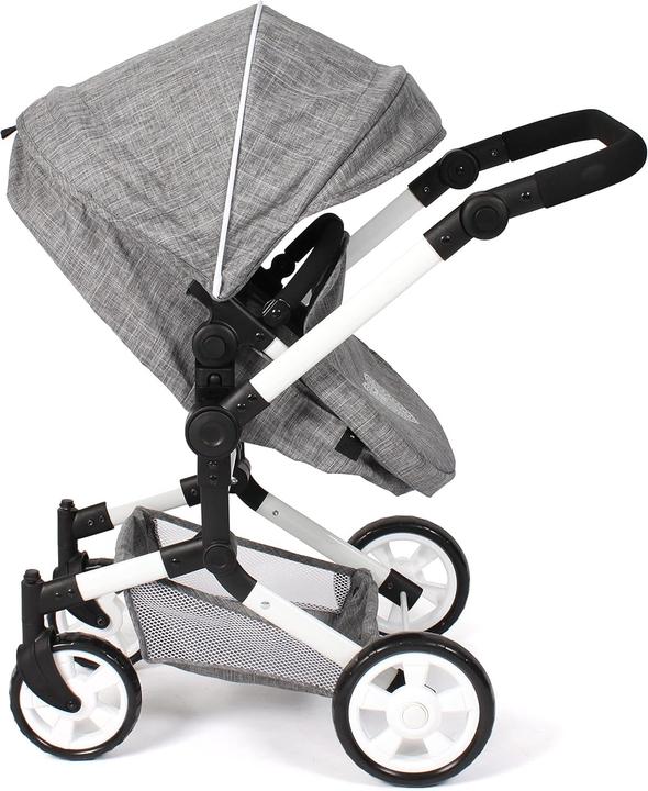 Actual product image Bayer Chic 2000 2in1 Combi Doll Pram Linus Jeans