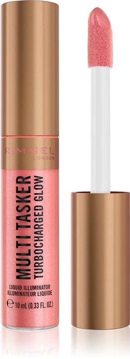 Image du produit Rimmel London Illuminante Liquido Glow Turbo Multi Tasker (002 Rosy Rebel, Highlighter, 10 ml)