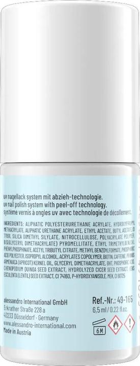 Actual product image Alessandro ALESSAN Striplac UV Colour Blue Sl 6.5ml (165 Blueberry slush, UV gel varnish)