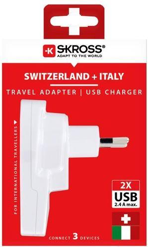 Produktbild Skross Country World to CH Italy Brazil