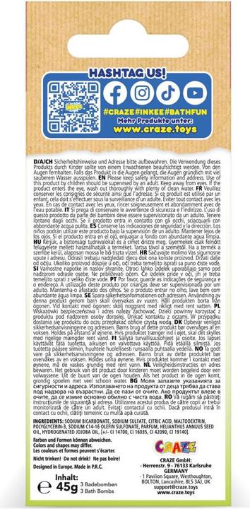 Produktbild Craze Mini Fruit Pack (168 ml, Badekugeln)