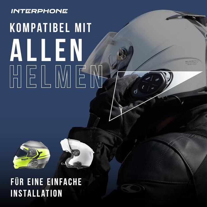 Produktbild Cellularline Intercom TOUR HD Komplettset für 1 Helm (1er Set)