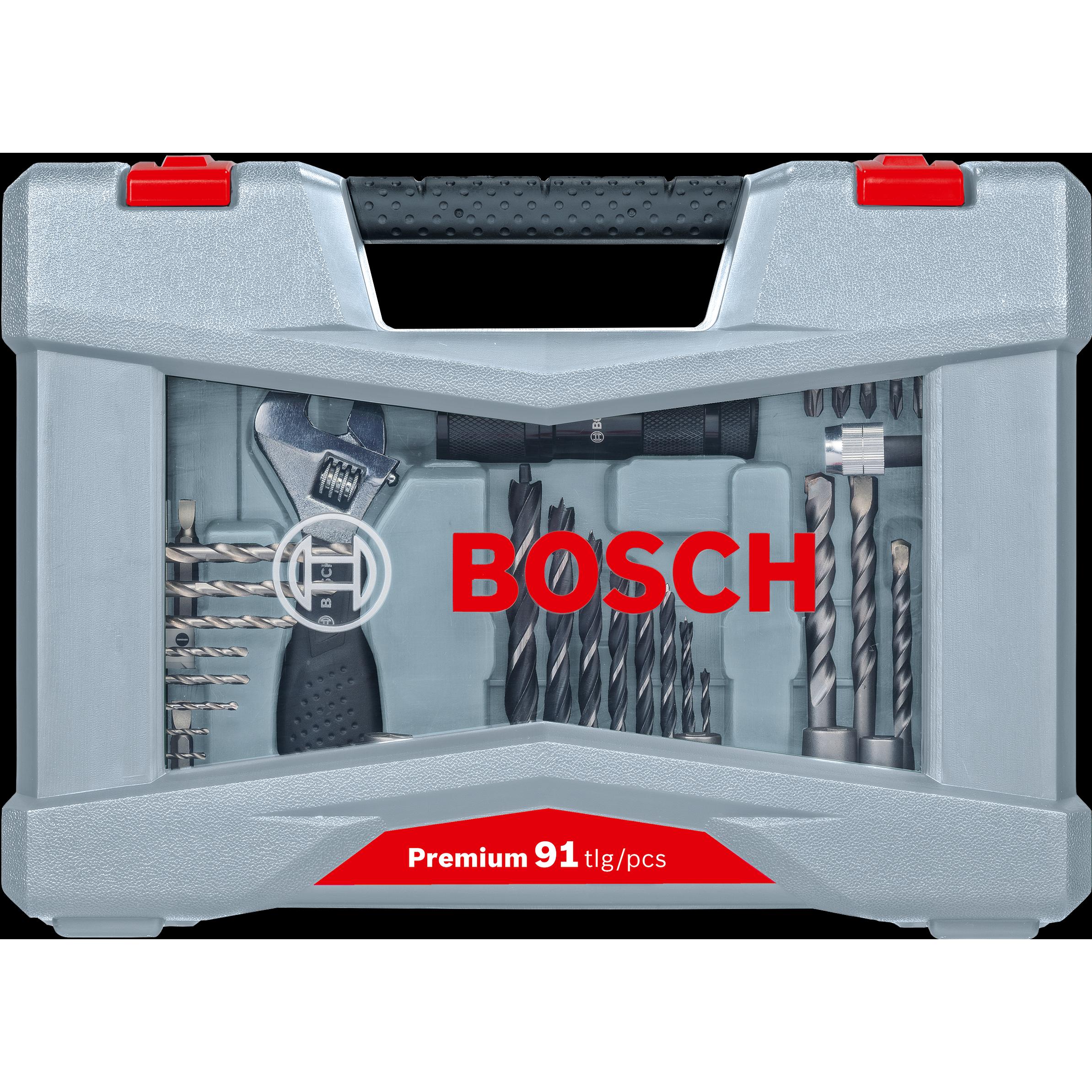Thumbnail - Bosch Professional Zubehör, Bohrereinsatz, 91-tlg. Premium X-Line Bohrer- und Schrauber-Set (2 - 6mm)