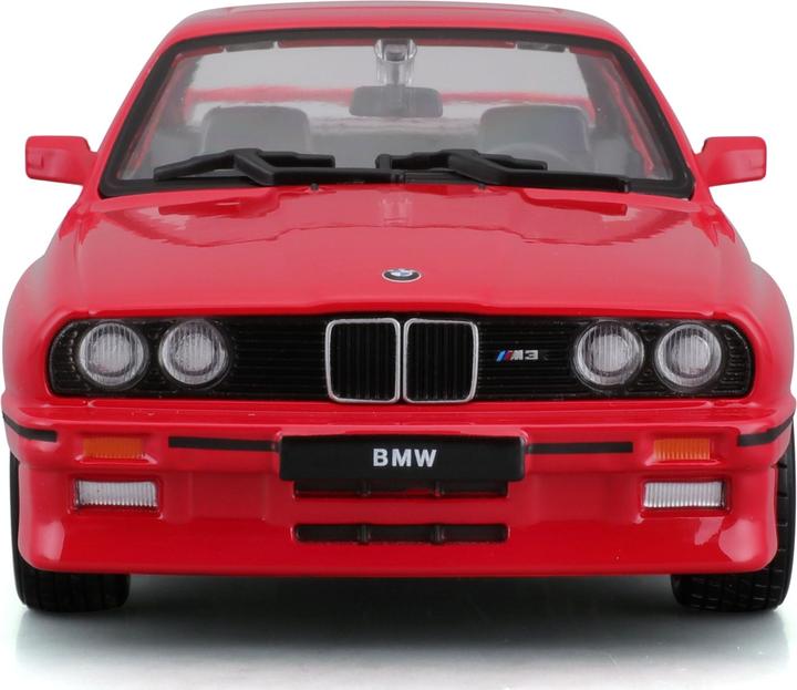 Actual product image Bburago BMW M3 (E30) 1988 1/24 red