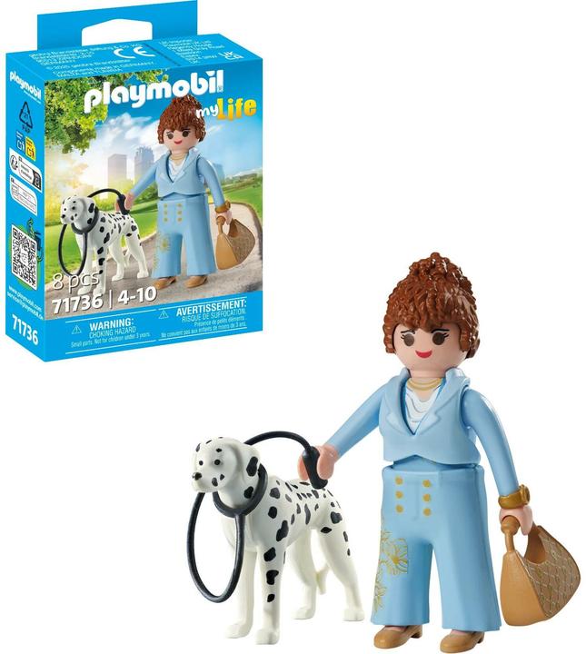 Produktbild Playmobil 71736 Managerin mit Dalmatiner