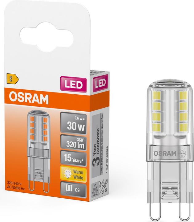 Produktbild Osram Led Pin (G9, 2.60 W, 320 lm, 1 x, E)