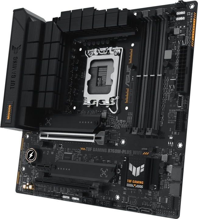 Produktbild ASUS TUF GAMING B760M-PLUS WIFI (LGA 1700, Intel B760, mATX)