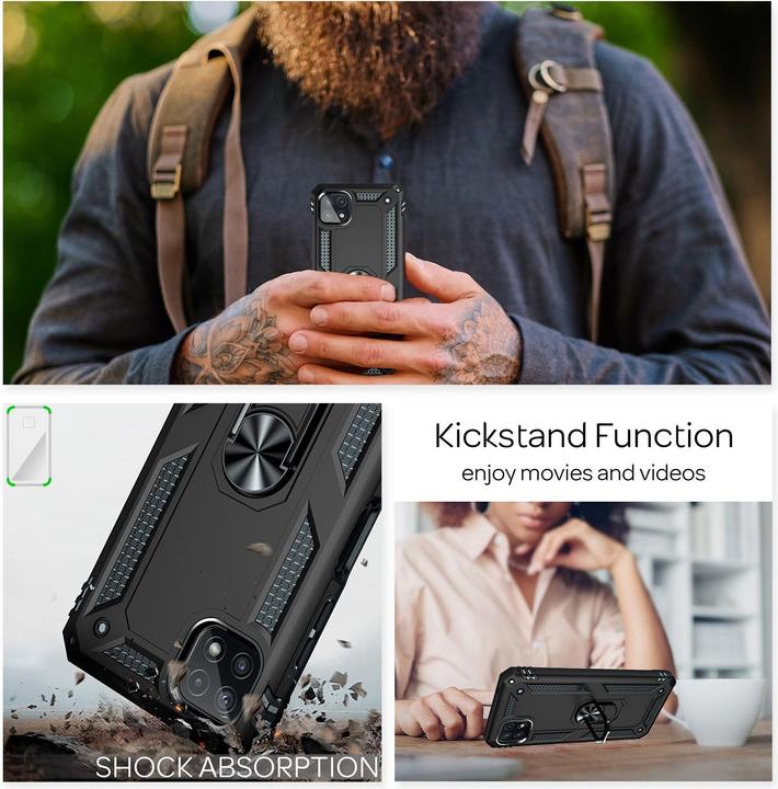 Image du produit Nalia Ring Étui pour téléphone portable (Samsung Galaxy A22 5G)