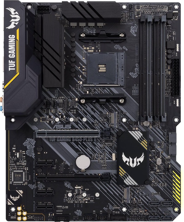 Produktbild ASUS TUF B450-PLUS GAMING II (AM4, AMD B450, ATX)