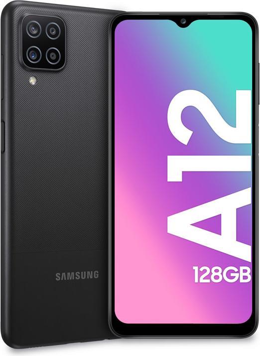 Produktbild Samsung Galaxy A12 EU (128 GB, Black, 6.50", Dual SIM, 4G)