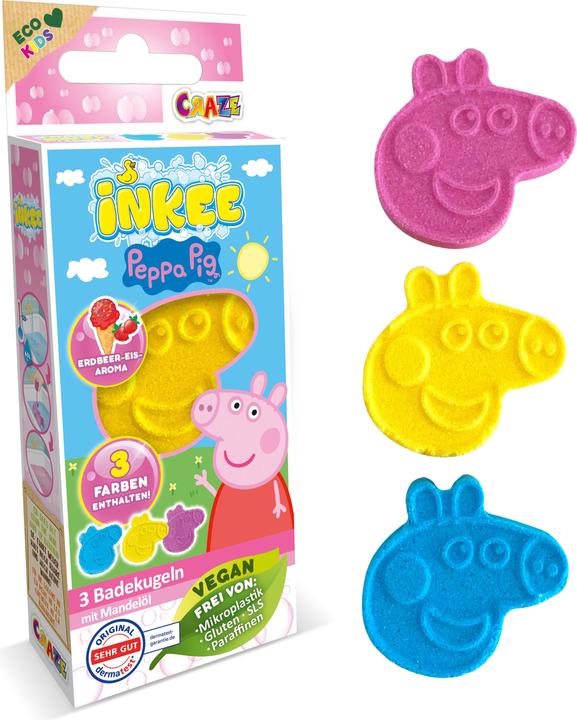 Produktbild Craze Inkee Peppa Pig (Badekugeln)