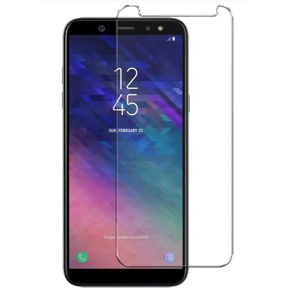 Screenguard Samsung Galaxy A6+ 2018 Panzerglas Schutzfolie Case Friendly Design (1 Stück, Samsung Galaxy A6+), Smartphon...