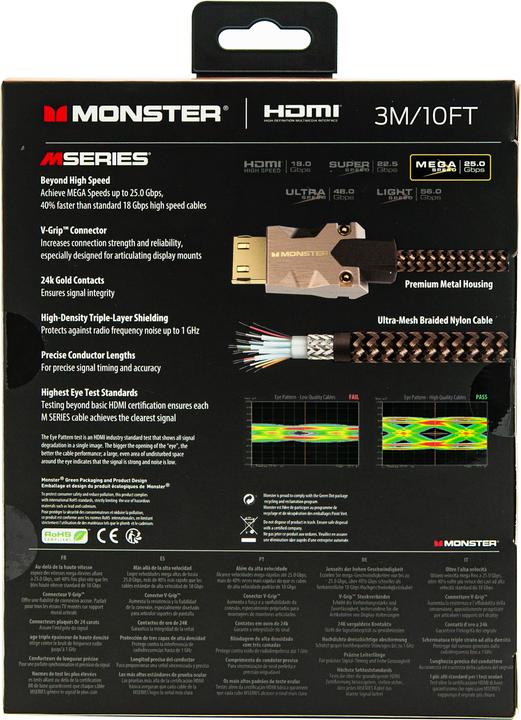 Image du produit Monster M2000 (3 m, HDMI, 2.0b)