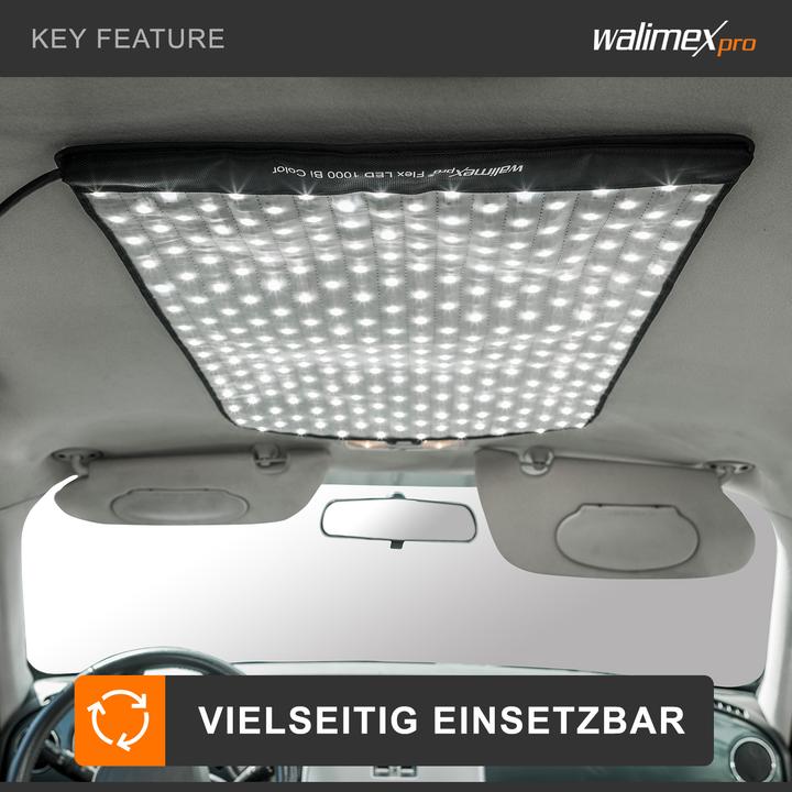 Produktbild Walimex pro Flex LED Bi Color Leuchtmatte Set inkl. Softbox 100W Flächenleuchte (Flächenleuchte)