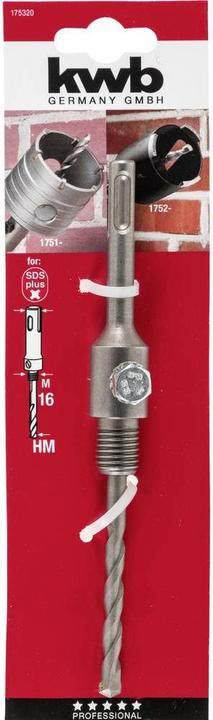 Produktbild kwb Aufnahmeschaft SDS Plus (16 mm)