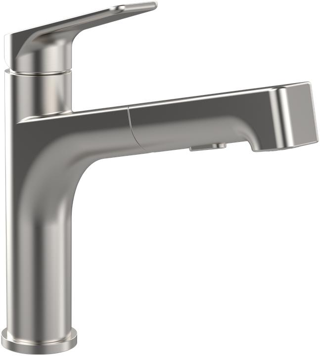 Villeroy & Boch Junis Sky Shower kitchen tap, stainless steel