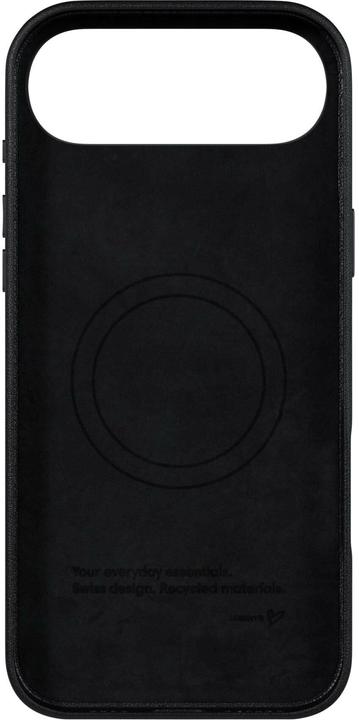 Produktbild Urbany's MagSafe Backcover aus veganem Leder Schwarz (Apple iPhone Air)