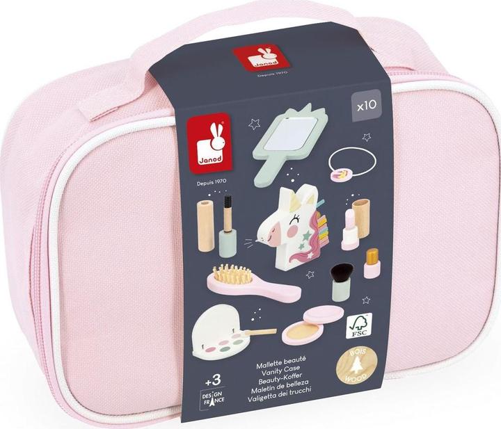 Actual product image Janod Einhorn Beauty Koffer