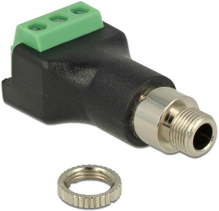Produktbild Delock Terminalblock 3.5mm Klinke Buchse (Klinkenadapter)