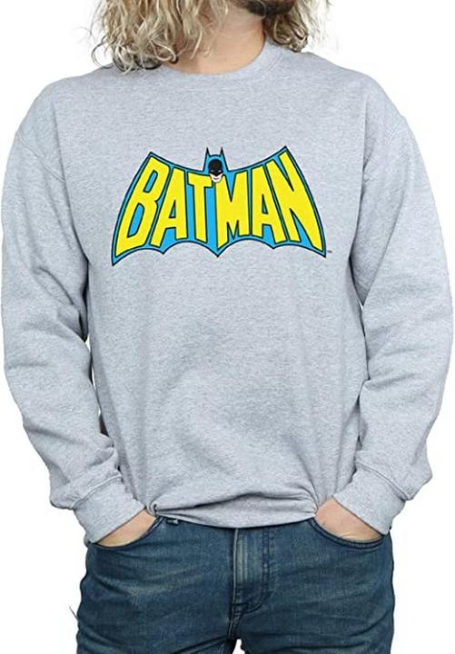 Immagine prodotto Batman Felpa Logo Retrò Uomo (3XL)