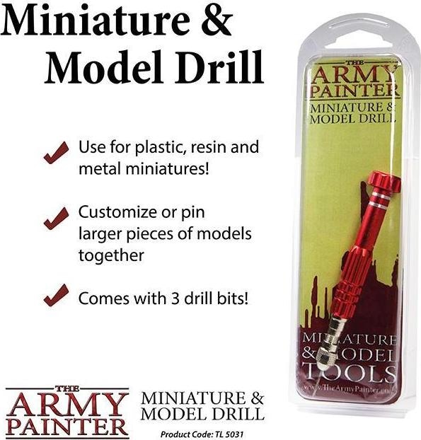Army Painter Miniature and model drills