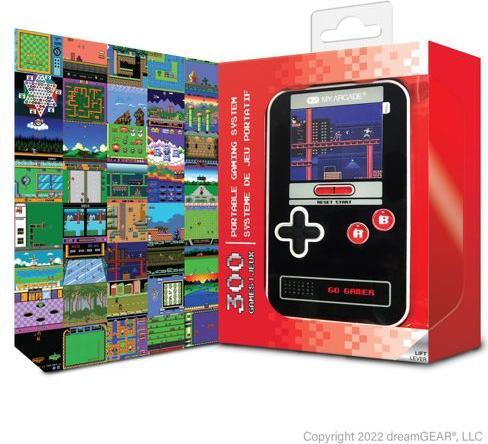 Produktbild MyArcade MY ARCADE, GO GAMER CLASSIC (300 GAMES IN 1), BLACK, GRAY, RED
