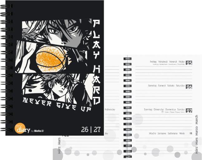 Image du produit Biella Agenda scolaire mydiary Wire-O (12 x 16,5 cm, 1 semaine / 2 pages)
