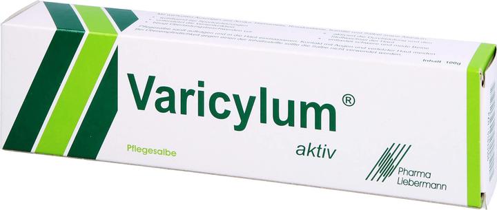 Produktbild Pharma Liebermann Varicylum aktiv Pflegesalbe zur Venenpflege und Unterstützung bei stumpfen Sportverletzungen, 100 g (Körpercreme)