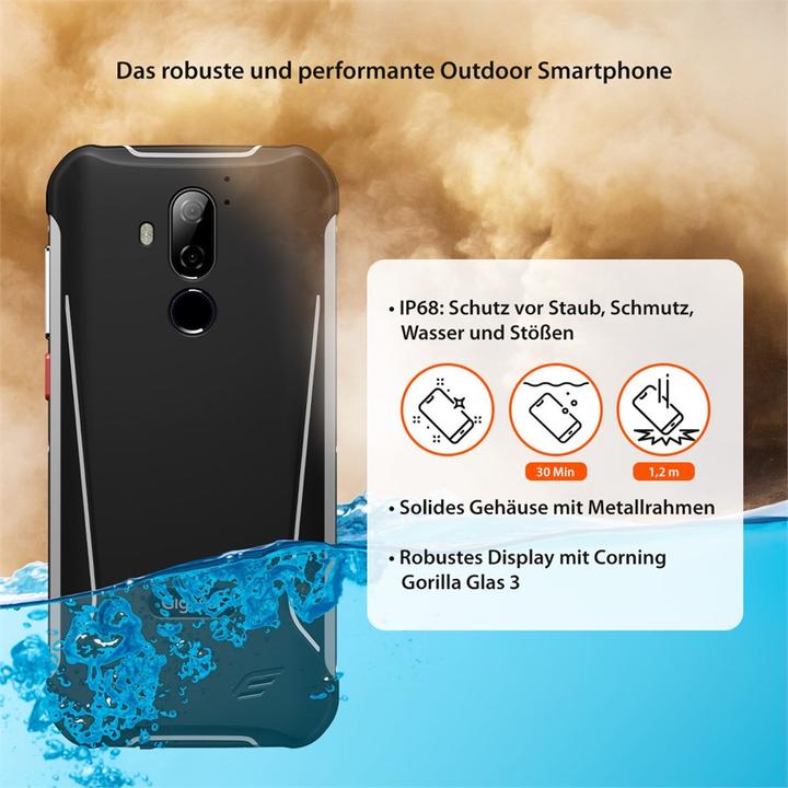 Produktbild Gigaset GX290 Plus (64 GB, Titanium Grey, 6.10", Hybrid Dual SIM, 4G)