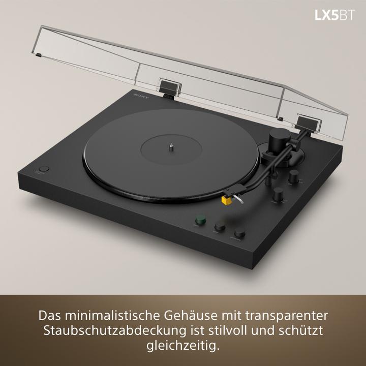 Productafbeelding Sony PS-LX5BT Plattenspieler schwarz (Volautomatisch)
