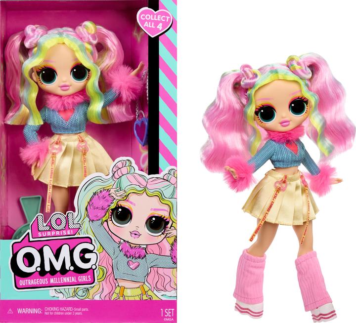 Actual product image LOL L.O.L. Surprise Omg Entry Puppe Bubblegum D.J.
