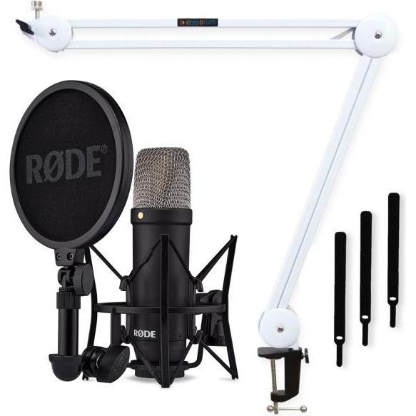 Thumbnail - RØDE NT1 Signature Black Mikrofon mit Gelenkarm WH, Mikrofon