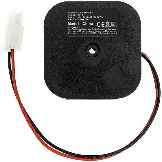 CoreParts Battery for Alarm System, Notebook Ersatzteile, Schwarz