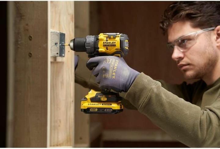 Produktbild Stanley ST WKRĘTARKA KĄTOWA V20 SFMCD725D2K 2x2 0Ah 80Nm BL WALIZKA (Bohrschrauber)