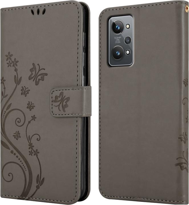 Image du produit Cadorabo Housse Flower Book pour Realme GT 2 / GT Neo 2 (Realme GT 2, Realme GT Neo 2)