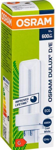 Actual product image Osram Energy saving lamp (G24q-1, 600 lm, 1x)