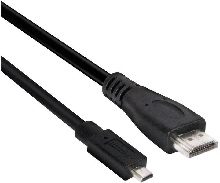 Produktbild Club 3D micro HDMI (Typ D) — HDMI (Typ A) (1 m, HDMI, 2.0)