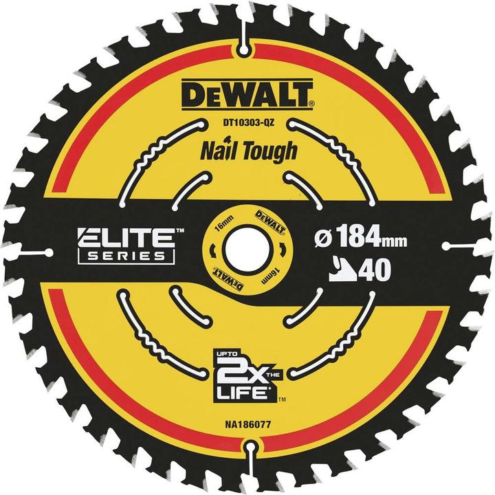 Actual product image DeWalt Metall-Kreissägeblatt 184/20mm 48Z