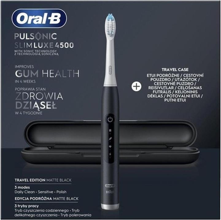Produktbild Oral-B Pulsonic SlimLux 4500 BK (Schallzahnbürste)