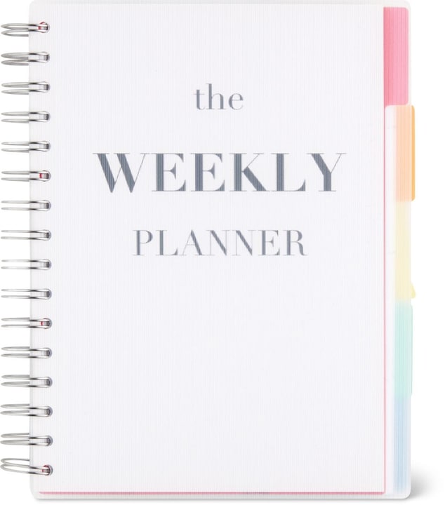 Image du produit Papeteria Agenda hebdomadaire Wiro Notebook (A5, Blanc, Couverture souple)