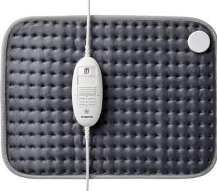 Produktbild Inventum HNK182G - Elektrisch warmtekussen - Automatische uitschakeling - 44x33 cm - Fleece - Grijs