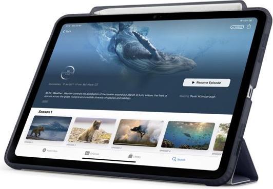 Actual product image Pipetto Origami No3 Pencil Case iPad Air 13 M2 (2024) Dark Blue (Apple iPad Air 13 2024)