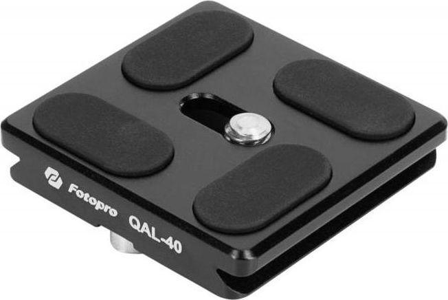 Actual product image Fotopro head QAL-40 quick mounting plate (Stand adapter)