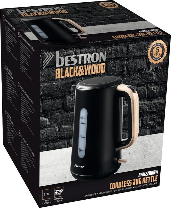 Immagine prodotto Bestron Bollitore (1.70 l)