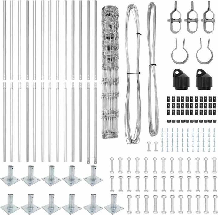Produktbild vidaXL Outdoor-Zaunpfosten